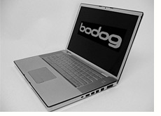 bodog logo on a mac computer - macbook pro