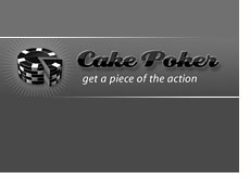 poker room logo - cake poker