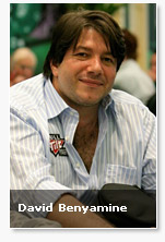 David Benyamine Poker Player