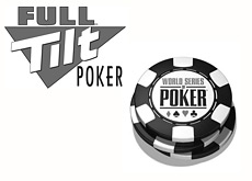 world series of poker logo - full tilt logo