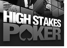 television show logo - high stakes poker - season five 5