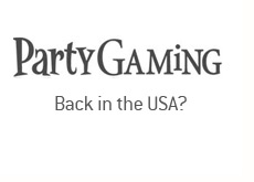 is partygaming coming back to the united states?