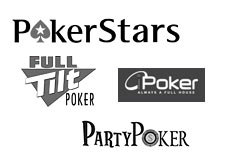 logo - pokerstars, full tilt, ipoker network, party poker