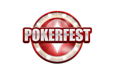 PartyPoker - Pokerfest logo - Isolated on white background.