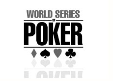 black and white logo - world series of poker - wsop